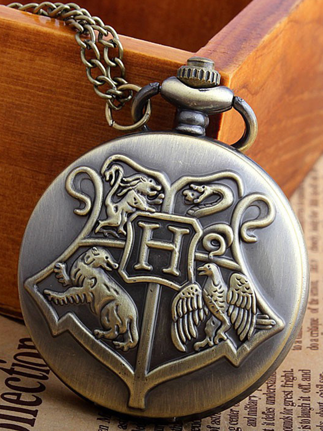 YouBella Pocket Watch Pendant with Chain for Husband Unique Memorable Gift Dual Purpose Stainless Steel Clock for Men (YBWATCH_0031)